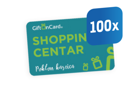 Shopping centar poklon kartica