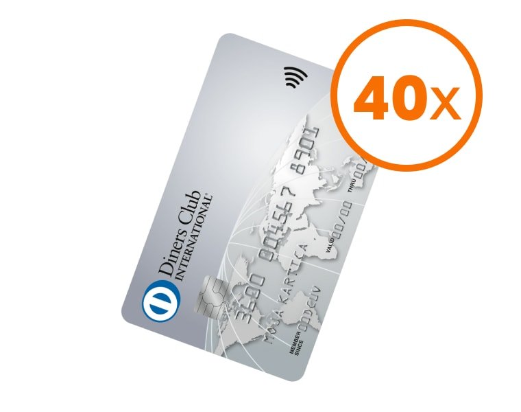 Kartica Diners Club 150€