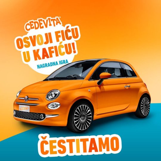 Dobitnik glavne nagrade drugog kruga nagradne igre "Osvoji Fiću u kafiću"