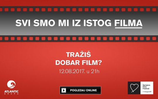 Sarajevo Film Festival: Vsi smo mi iz istega filma