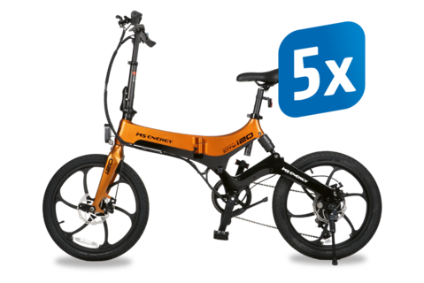 MS Energy eBike i20 OrangeBlack - električni bicikl
