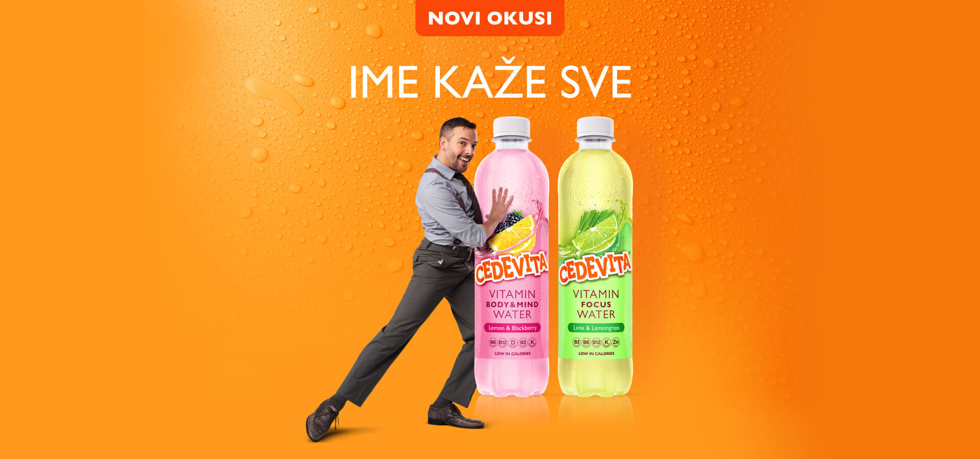 Vitaminska voda novi okusi hero LP HR